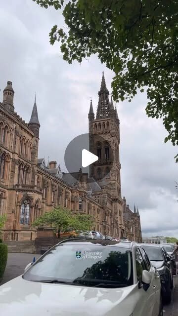 Gothic tower of the University of Glasgow, cinematic reel by Eccentric Routes